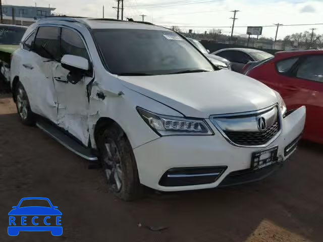 2016 ACURA MDX Advance 5FRYD4H97GB006471 зображення 0