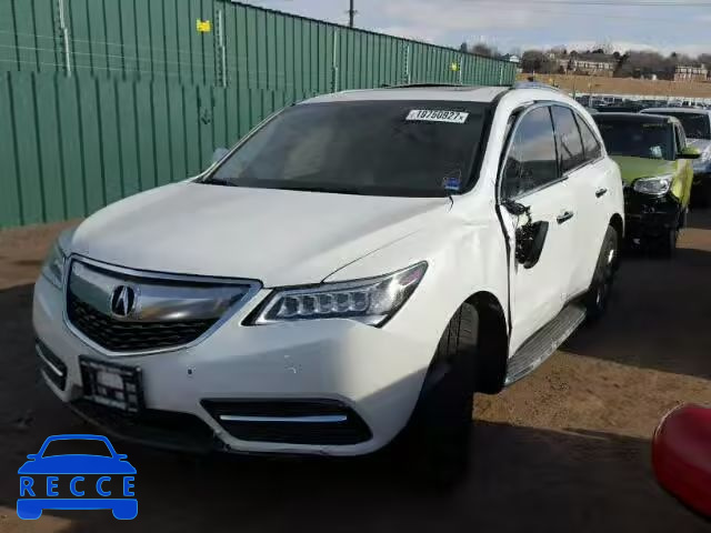 2016 ACURA MDX Advance 5FRYD4H97GB006471 зображення 1