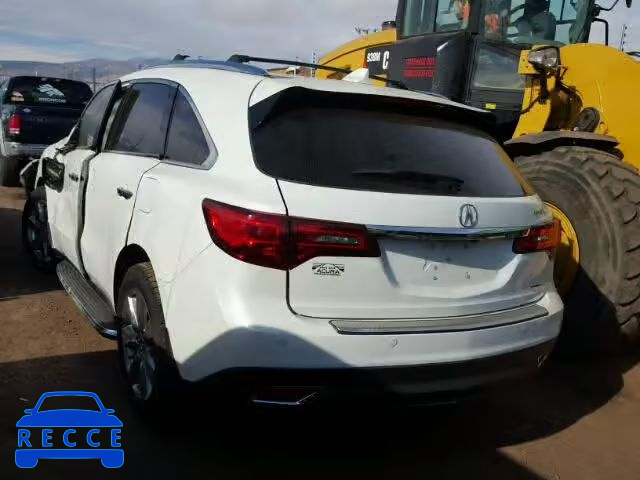 2016 ACURA MDX Advance 5FRYD4H97GB006471 зображення 2