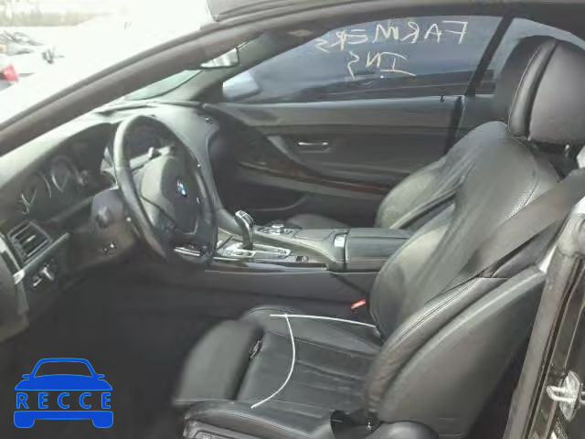 2012 BMW 650I WBALZ3C51CDL71741 зображення 9