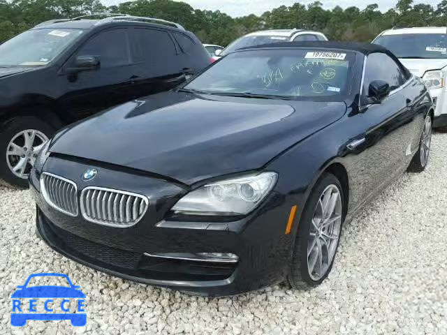 2012 BMW 650I WBALZ3C51CDL71741 image 1