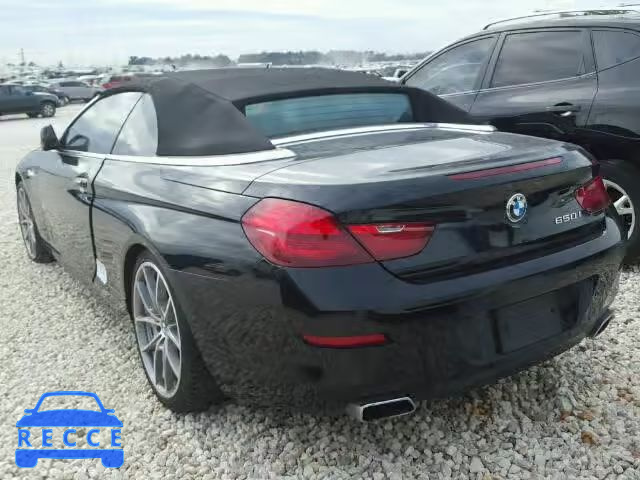 2012 BMW 650I WBALZ3C51CDL71741 image 2