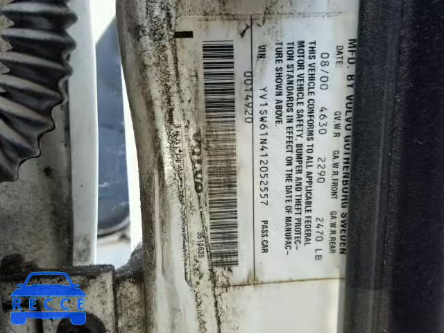 2001 VOLVO V70 YV1SW61N412052557 image 9