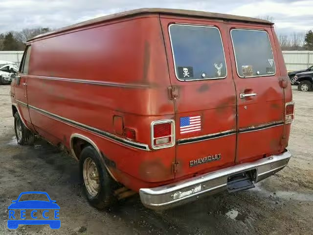 1984 CHEVROLET G10 VAN 1GCDG15H4E7189428 image 2