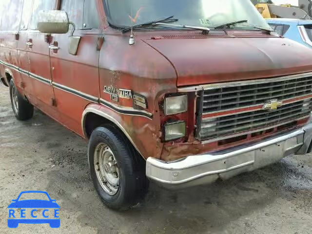 1984 CHEVROLET G10 VAN 1GCDG15H4E7189428 image 8