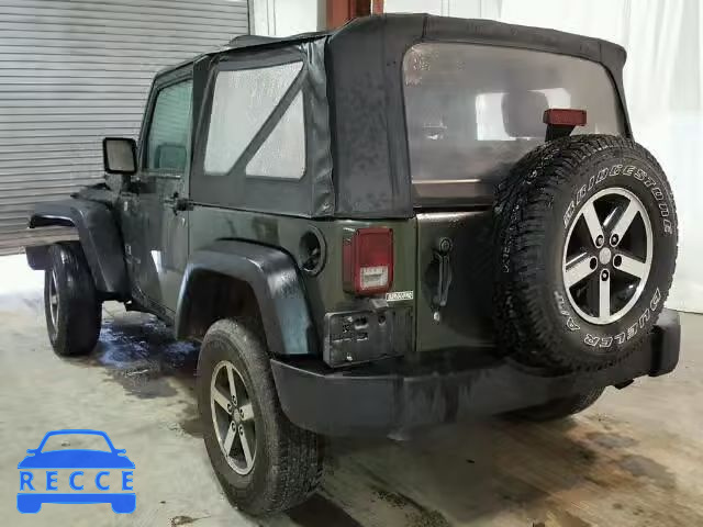 2007 JEEP WRANGLER X 1J4FA24157L110986 image 2