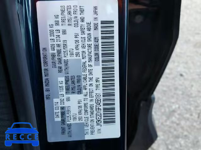 2015 MAZDA CX-5 GRAND JM3KE2DY9F0456181 image 9