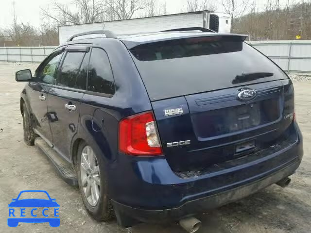 2011 FORD EDGE SEL A 2FMDK4JC6BBA22626 image 2