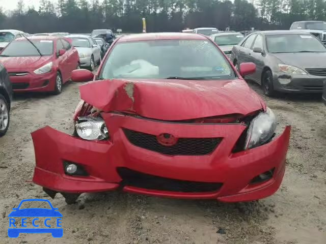 2010 TOYOTA COROLLA 2T1BU4EE1AC509837 image 8