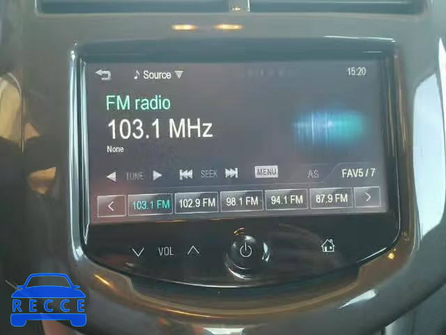 2014 CHEVROLET SONIC LTZ 1G1JE5SBXE4215251 image 8