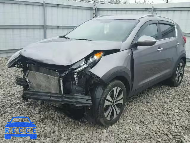 2012 KIA SPORTAGE E KNDPCCA20C7272681 image 1