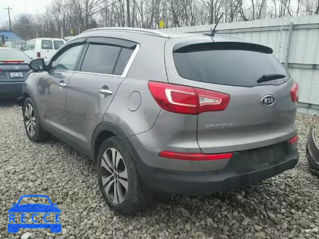 2012 KIA SPORTAGE E KNDPCCA20C7272681 image 2