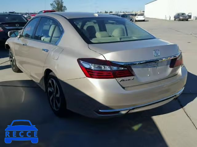 2017 HONDA ACCORD EXL 1HGCR2F88HA017597 image 2