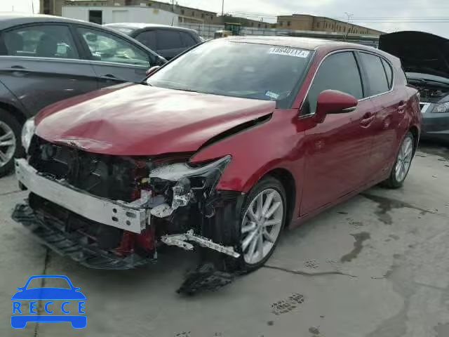 2013 LEXUS CT200H JTHKD5BH0D2157520 зображення 1