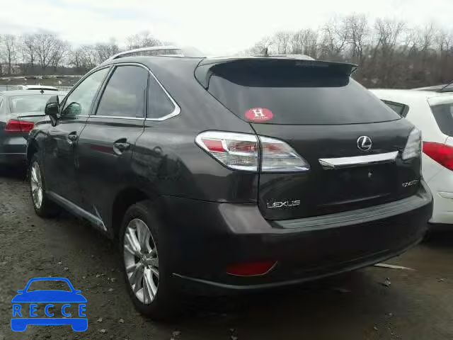 2010 LEXUS RX 450H JTJBC1BA9A2007043 image 2