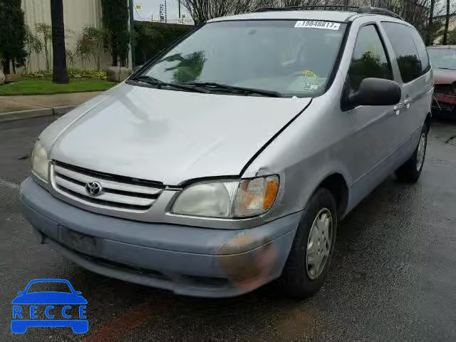 2002 TOYOTA SIENNA CE 4T3ZF19CX2U498182 image 1