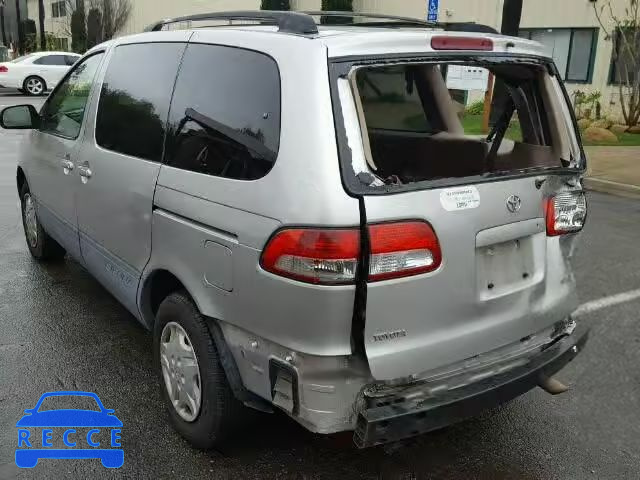 2002 TOYOTA SIENNA CE 4T3ZF19CX2U498182 image 2