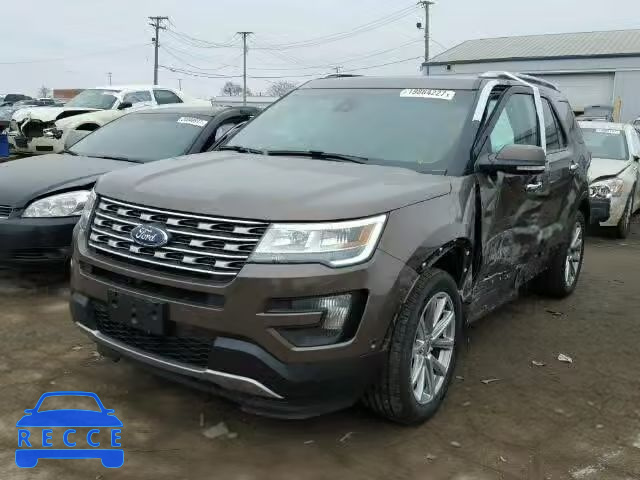 2016 FORD EXPLORER L 1FM5K8F84GGA17313 зображення 1