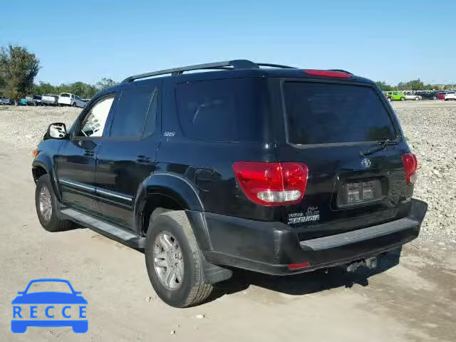 2007 TOYOTA SEQUOIA SR 5TDZT34A47S289006 зображення 2