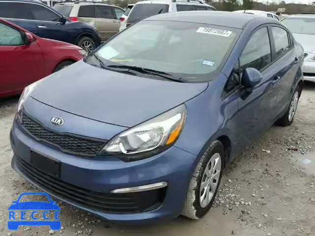 2016 KIA RIO LX KNADM4A33G6662200 image 1