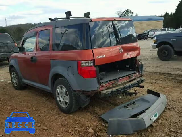 2005 HONDA ELEMENT LX 5J6YH28345L003120 image 2