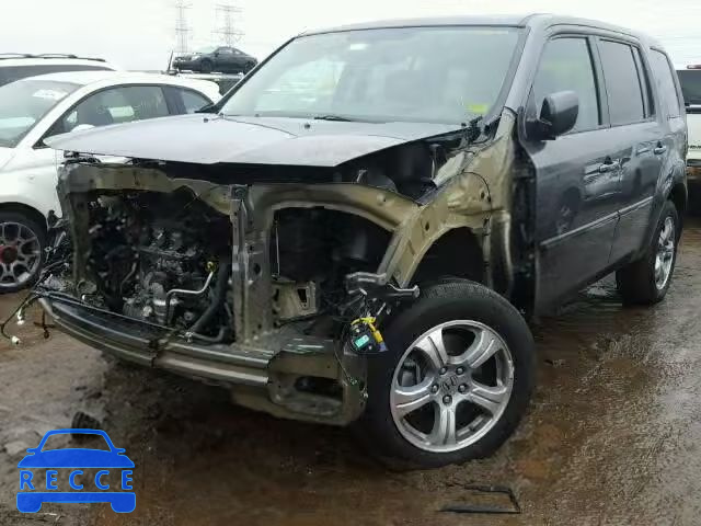2014 HONDA PILOT EXL 5FNYF4H5XEB013517 image 1