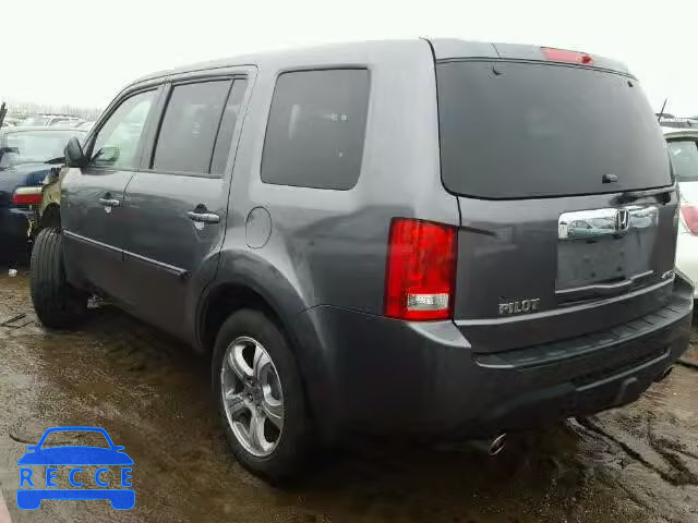 2014 HONDA PILOT EXL 5FNYF4H5XEB013517 image 2