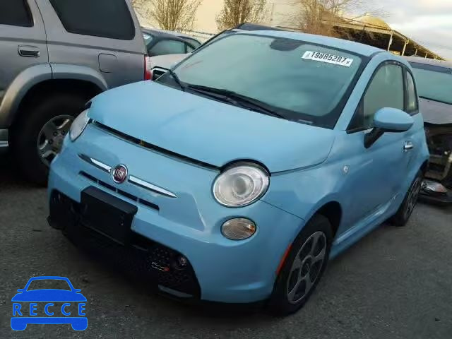 2015 FIAT 500 ELECTR 3C3CFFGE6FT677893 image 1