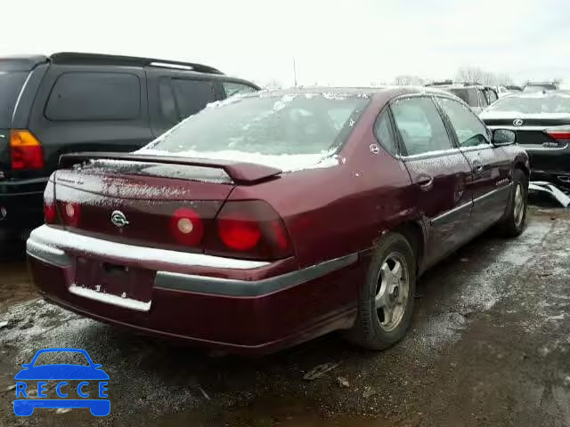 2001 CHEVROLET IMPALA LS 2G1WH55K919134290 image 3