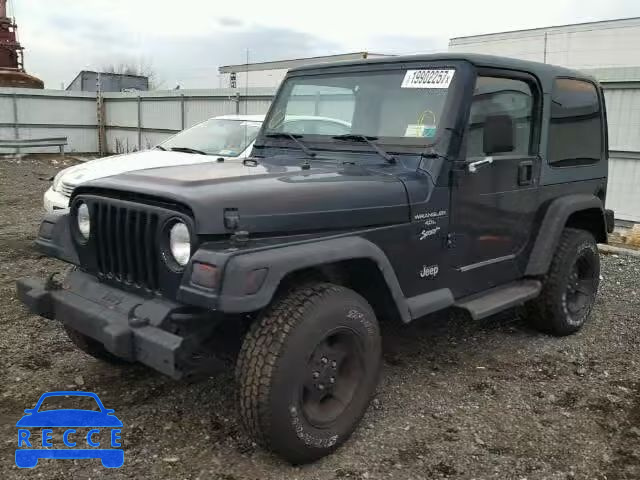 2000 JEEP WRANGLER S 1J4FA49S7YP798044 Bild 1