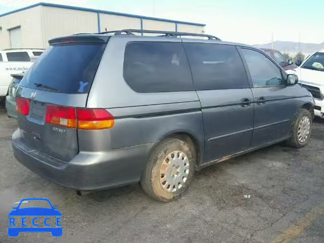 2002 HONDA ODYSSEY LX 2HKRL18562H504255 зображення 3