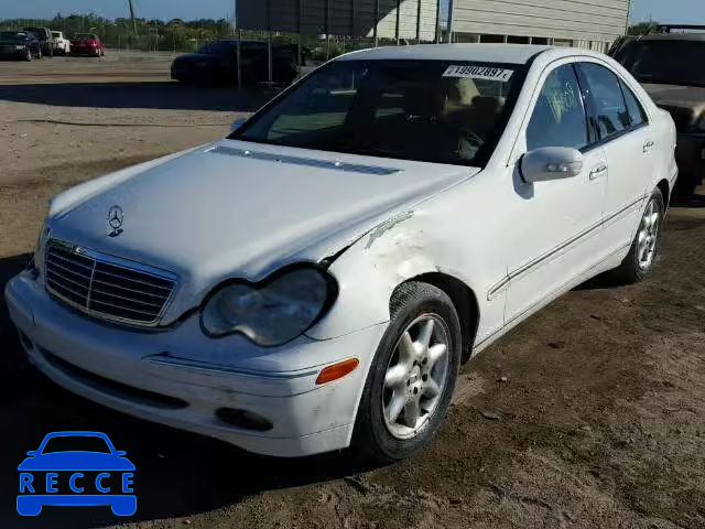 2001 MERCEDES-BENZ C240 WDBRF61JX1F095549 зображення 1