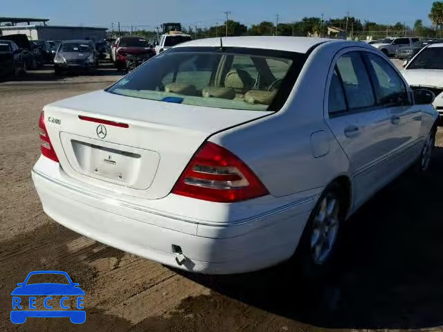 2001 MERCEDES-BENZ C240 WDBRF61JX1F095549 зображення 3