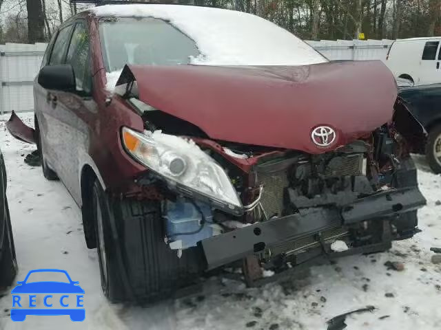 2014 TOYOTA SIENNA 5TDZK3DC0ES501286 image 0