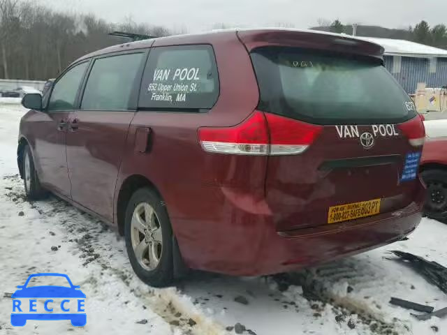 2014 TOYOTA SIENNA 5TDZK3DC0ES501286 image 2