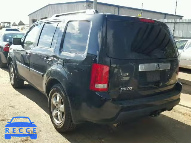 2009 HONDA PILOT EX 5FNYF384X9B011466 image 2