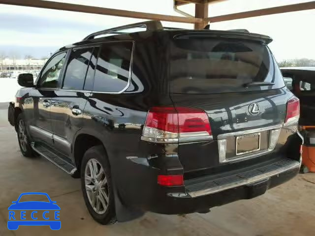 2013 LEXUS LX 570 JTJHY7AX9D4119208 image 2