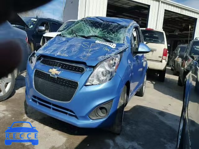 2015 CHEVROLET SPARK 1LT KL8CD6S98FC719383 image 1