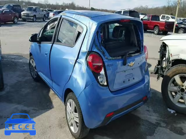 2015 CHEVROLET SPARK 1LT KL8CD6S98FC719383 зображення 2