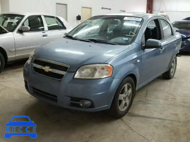 2007 CHEVROLET AVEO LT KL1TG56637B058689 зображення 1