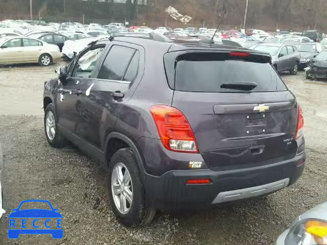 2016 CHEVROLET TRAX 1LT 3GNCJPSB8GL116651 image 2