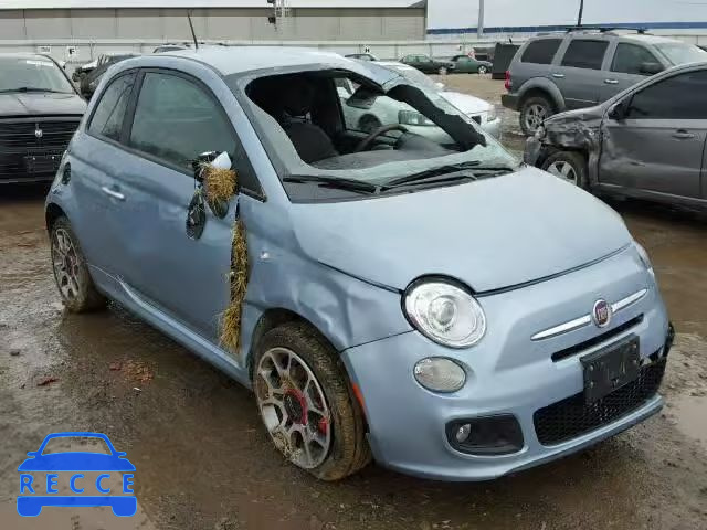 2013 FIAT 500 SPORT 3C3CFFBR4DT533217 image 0