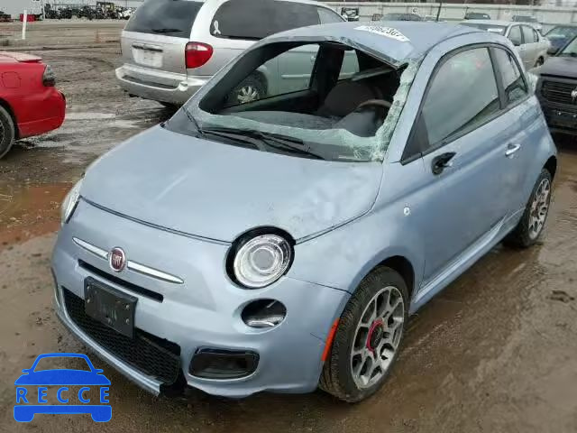 2013 FIAT 500 SPORT 3C3CFFBR4DT533217 image 1