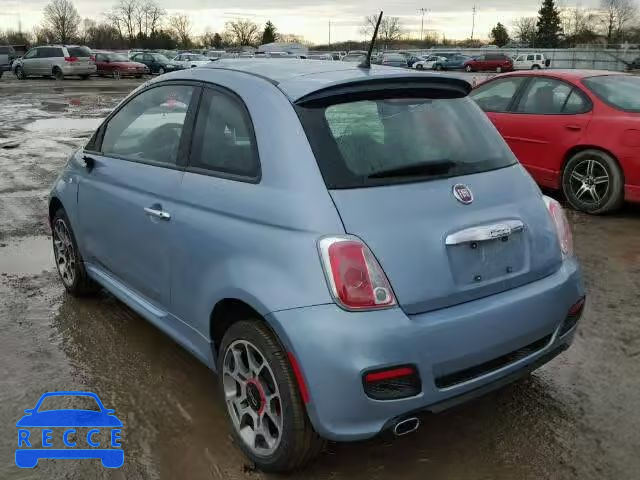 2013 FIAT 500 SPORT 3C3CFFBR4DT533217 image 2