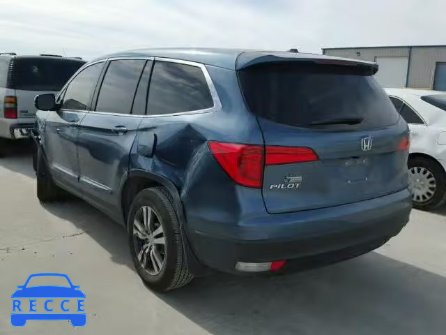 2016 HONDA PILOT EXLN 5FNYF5H78GB035364 image 2