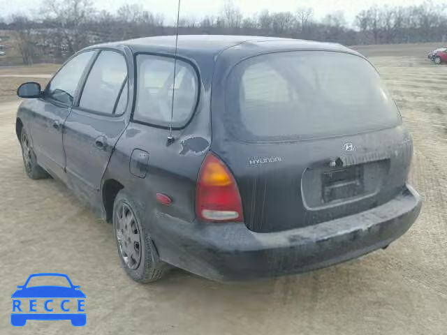 1998 HYUNDAI ELANTRA KMHJW24M7WU105739 зображення 2