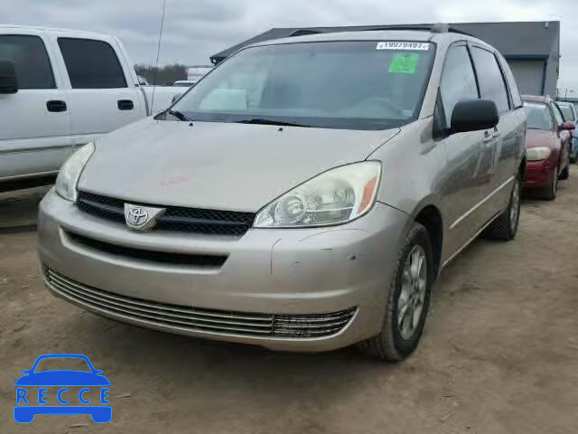 2004 TOYOTA SIENNA LE 5TDBA23C14S022390 image 1