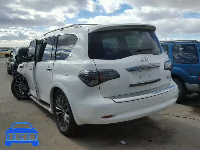 2015 INFINITI QX80 JN8AZ2NE4F9082415 image 2