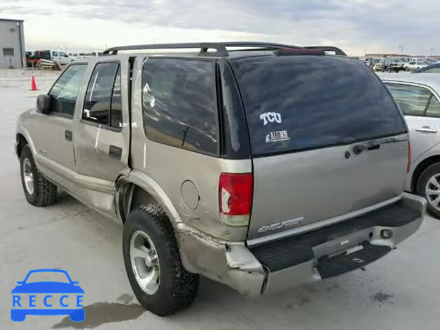 2004 CHEVROLET BLAZER 1GNCS13X64K101079 image 2