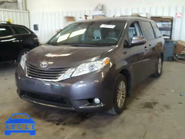 2013 TOYOTA SIENNA XLE 5TDYK3DC0DS385288 зображення 1